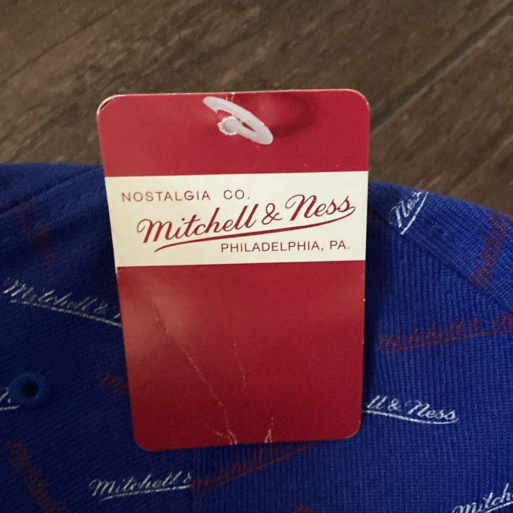 Mitchell &‎ Ness Blue Cap